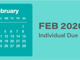 February individual Due Dates is a calendar