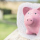 Need A Protective Claim Before July 15 - A ceramic piggybank is covered in protective bubblewrap