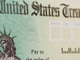 Still Waiting for The IRS To Cash Your Check? A photo of a IRS check - close up and personal