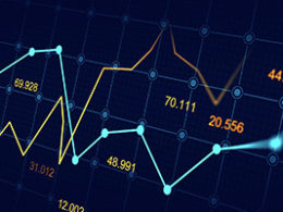 Are You Keeping Track of Your Investment Basis? A blue computer screen filled with metrics, tracking the growth with points of numbers