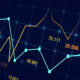 Are You Keeping Track of Your Investment Basis? A blue computer screen filled with metrics, tracking the growth with points of numbers