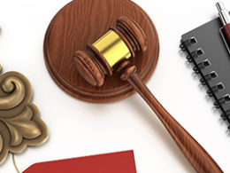 Tax Deductions Related to Charity Auctions, a gavel rests on a table